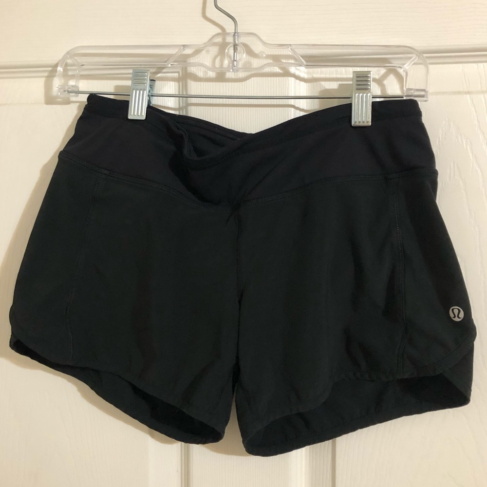 Black lululemon shorts - size 4